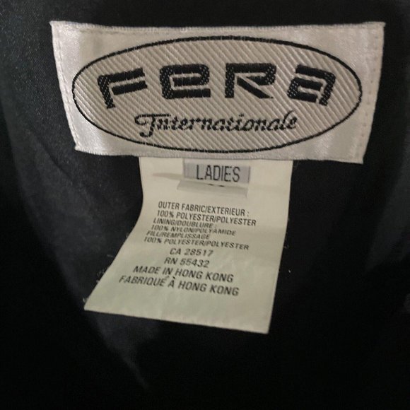 FERA INTERNATIONALE Women's VINTAGE stirrup ski BIBS in BLACK sz 8S -  EUC - Picture 9 of 14